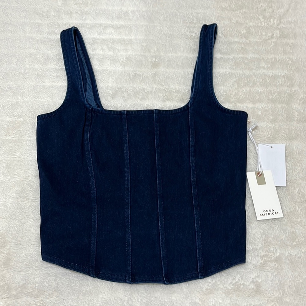 Denim Corset